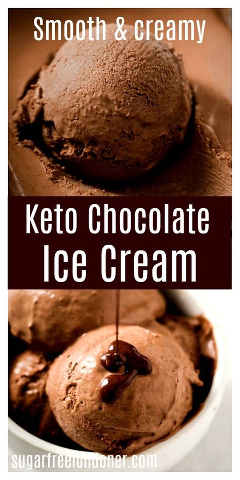 Keto Chocolate Ice Cream, Low Carb Ice Cream Recipe, Chocolate Gelato, Chocolate Ice Cream Recipe, Weight Watcher Desserts, Keto Lasagna, Low Carb Ice Cream, Desserts Keto, Keto Pancakes