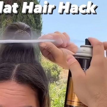 #hairhacks for flat hair are STILL my love language❤️❤️❤️ allowing the #hairspray to dry with the roots lifted keeps long lasting height at the crown👑👑 #hairtutorials #hairvideos ... Flat Hair, Crown Hairstyles, Love Languages, Big Hair, The Roots, About Hair, Hair Hairstyles, Hair Videos, Hair Styling