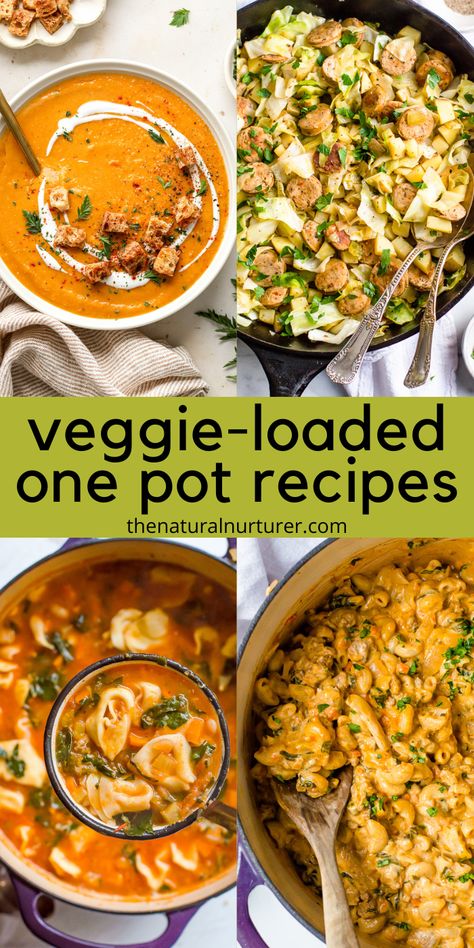 Vegetarian One Pot Meals, One Pot Recipes, Taco Skillet, Healthy One Pot Meals, One Pot Vegetarian, Amazing Meals, Healthy Dinner Ideas, Easy Vegetarian Dinner, Quick Vegetarian Meals