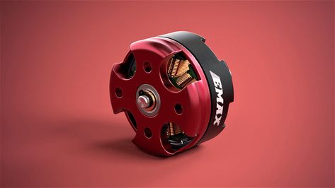 Emax Motor 3D Product Visualization & Animation on Behance Character Rigging, Product Visualization, News Web Design, Product Animation, Advertising Illustration, 3d Product, 3d Video, Devices Design, Maxon Cinema 4d