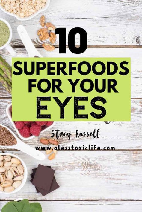 Try some of these whole foods for better health of your eyes and vision. #healthy #food #eyes Food For Eyes Health, Foods For Healthy Eyes, Best Foods For Eye Health, Foods For Eye Health, Juice For Eye Health, Healthy Eyes Remedies, Eye Health Food, Eye Health Remedies, Eyesight Improvement