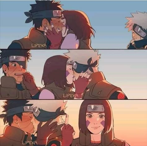 Obito Kid, Kakashi X Obito, Team Minato, Kakashi And Obito, Naruto Shippudden, Naruto Fanart, Kakashi Sensei, Sasuke X Naruto, Naruto Ships