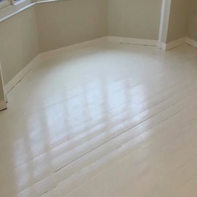 Painted Wood Floors, Everything You Need To Know Paint Wood Floors Ideas, Painting Wood Floors, White Painted Wood Floors, White Painted Floors, Best Paint For Wood, Painted Wooden Floors, Painted Hardwood Floors, Painting Floors, Floor Paint Colors