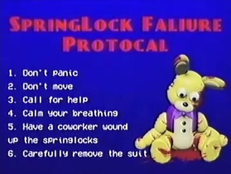 Springlock Faliure Protocal Springlock Failure Fanart, Springlock Failure, Fnaf Vhs Tapes, Fnaf Vhs, Fnaf Aesthetic, Father Daughter Bond, Fnaf Au, William Afton, Vhs Tapes