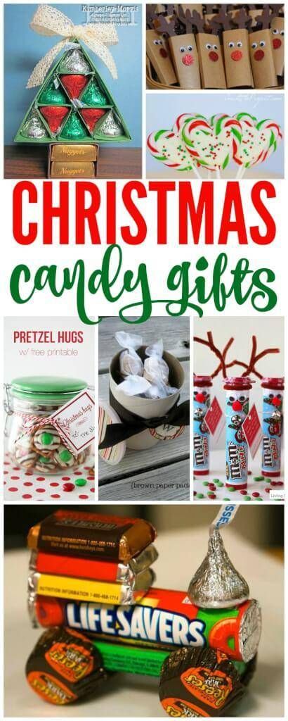 20 Amazing Gifts Made from Christmas Candy Candy Creations For Christmas, Decorate Candy Bars For Christmas, Diy Christmas Candy Bouquet, Christmas Candy Crafts Ideas, Christmas Lolly Gifts, Wrapped Candy Crafts, Christmas Gift Ideas Candy, Christmas Sweet Gifts For Kids, Christmas Make And Take