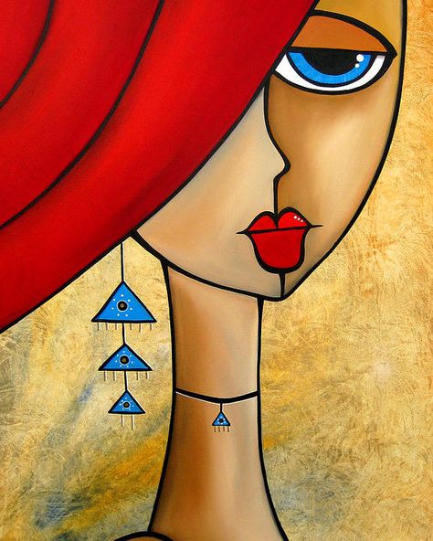 Soyut Sanat Tabloları, 수채화 그림, Simple Acrylic Paintings, Beginner Painting, Native Art, Whimsical Art, Face Art, Art Moderne, African Art