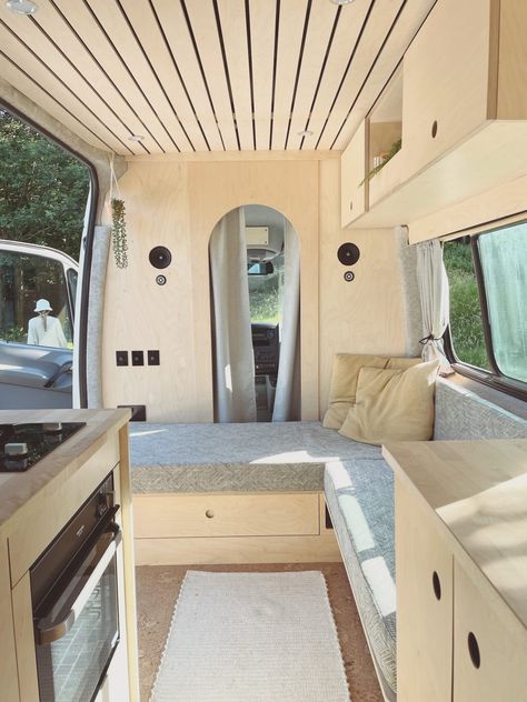 Vw Buzz, Quirky Campers, Camping 101, Kombi Home, Van Conversion Interior, Campervan Life, Build A Camper Van, Build A Camper, Van Life Diy