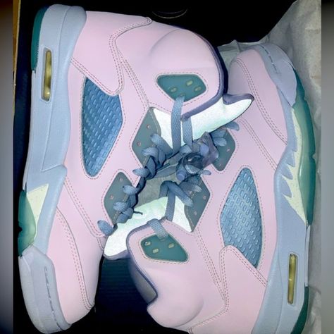 Nike Air Jordan 5 Retro “Easter” QS Jordan 5 Easter, Jordan 5s, Nike Air Jordan 5, Good Will Hunting, Retro Easter, Jordan 5 Retro, Jumpman Logo, Air Jordan 5 Retro, Air Jordan 5