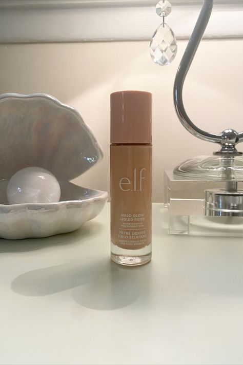 Elf Foundation Aesthetic, Elf Products Aesthetic, Elf Glow Foundation, Elf Flawless Filter, Foundation Aesthetic, Foundation Elf, Elf Beauty, Elf Halo Glow, Elf Foundation