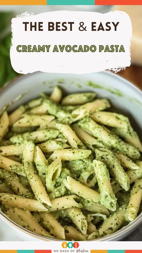 Creamy Avocado Pasta Pesto With Avocado, Pasta Recipes Avocado, Easy Avocado Pasta, Meals To Make With Avocado, Creamy Avocado Pesto Pasta, Avocado Alfredo Sauce, What To Make With Avocado, Avocado Noodles, Quick Healthy Pasta