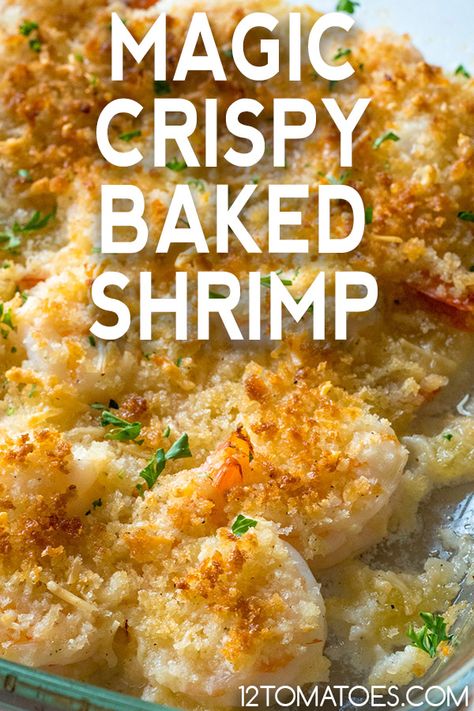 Magic Crispy Baked Shrimp Crispy Baked Shrimp, Baked Shrimp Recipes, Crispy Shrimp, Shrimp Recipes Healthy, Shrimp Recipes For Dinner, Baked Shrimp, Shrimp Recipes Easy, Shrimp Dishes, Dinner Easy