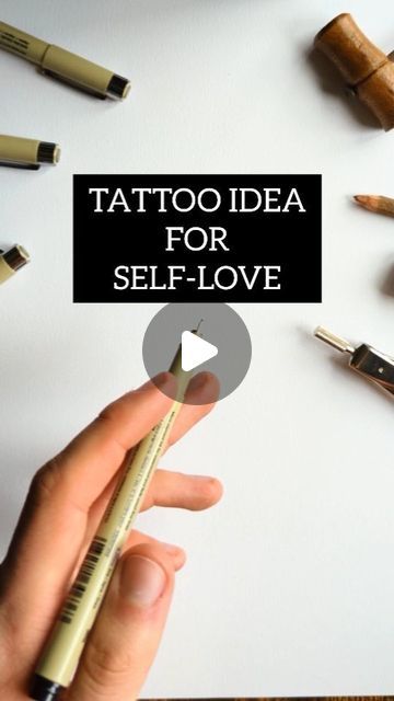 Josh Duke ~ Illustrator on Instagram: "Self Love Tattoos" Tattoos Self Worth, Self Love Tattoo Meaningful, Love Myself Tattoo, Self Worth Tattoo, Inner Child Tattoo, Solo Tattoo, Self Love Tattoos, Self-love Tattoo Ideas, Mexican Tattoo