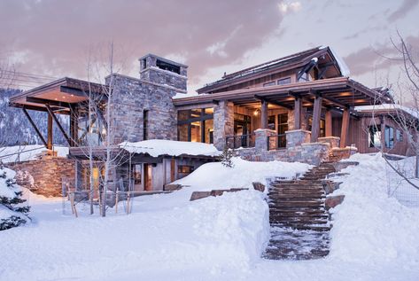 Style Genres, Mountain Home Interiors, Winter Chalet, Yellowstone Club, Mountain Home Exterior, Mountain Modern Home, Modern Rustic Home, Ranches For Sale, Big Sky Montana