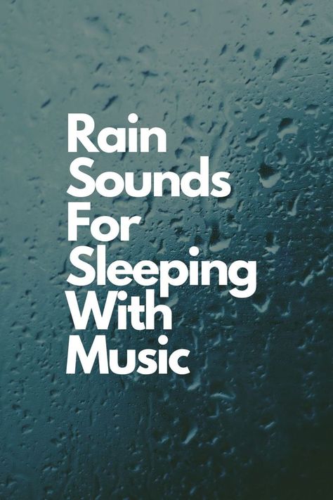 Rain sounds for a quick sleep Use Your Headphones, Rain And Thunder Sounds, Rain Sound, Sound Of Thunder, Rain Sounds For Sleeping, Everything Will Be Okay, Rain And Thunder, Rain Sounds, Night Street