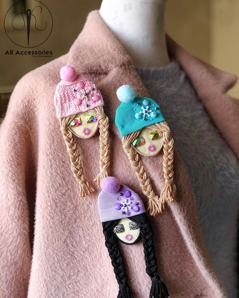 Handmade brooches ideas