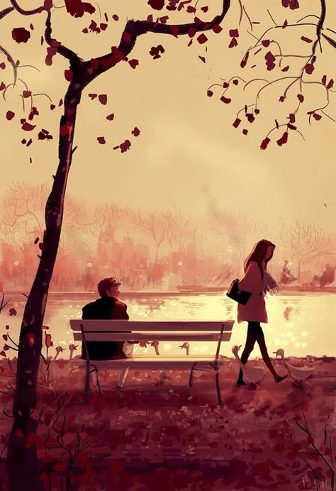 Arte Aries, Seni Korea, The Garden Of Words, Pascal Campion, Romantic Couple Images, Stock Design, Cover Wattpad, Cute Couple Drawings, Couple Illustration