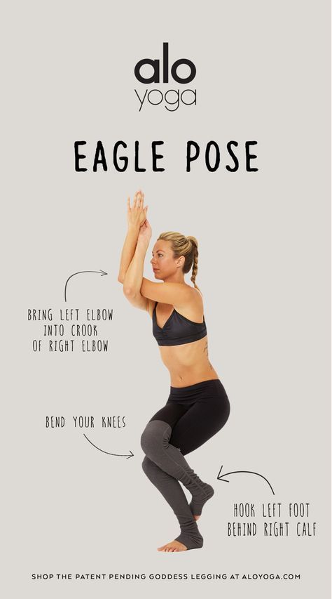 Eagle Pose #yoga: Eagle Pose Yoga, Yoga Cues, Eagle Pose, Yoga Time, Yoga Anatomy, Yoga Techniques, Poses Yoga, Poses For Beginners, Yoga Posen