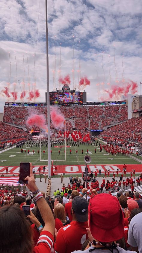 Ohio State Buckeyes Aesthetic, Ohio State Aesthetic, Ohio State Football Wallpaper, Ohio State Marching Band, Osu Buckeyes Football, College Vision Board, Buckeye Nation, Ohio State Buckeyes Football, Osu Buckeyes