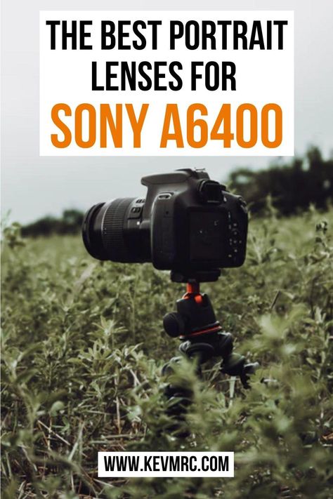 A6400 Photography, Camera Lens Guide, Lenses Photography, Beginner Photography Camera, Lens For Portraits, Sony A6400, Sony Lens, Sony Lenses, Photography Settings