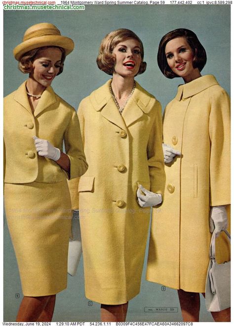 Early 60s Fashion, 1960s Clothing, 60s Vintage Fashion, 60’s Fashion, 1960’s Fashion, 60s Women, Decades Of Fashion, 70 Fashion, 1960s Outfits