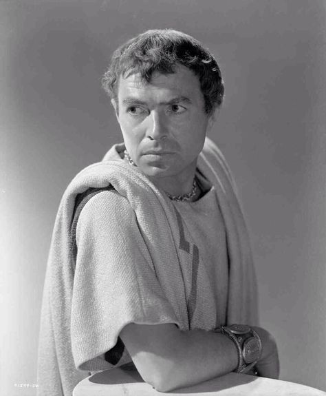 Marcus Brutus from Julius Caesar Julius Caesar Aesthetic, Caesar Aesthetic, Julius Caesar 1953, Julius Caesar Shakespeare, Georgy Girl, Shakespeare Characters, James Mason, Turner Classic Movies, Actor James