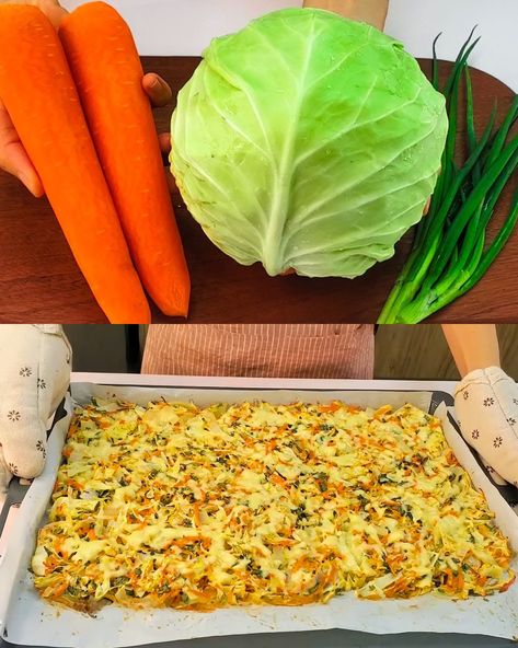 Advertisement This Cabbage and Carrot Bake is a nutritious and flavorful option that’s perfect for any meal. With its blend of tender cabbage, sweet carrots, and melted cheese, it’s a ... Read more Carrots And Cabbage Recipes, Carrot Cabbage Recipes, Cabbage And Carrot Recipes, Carrot Bake, Cabbage Bake, Nutritious Vegetables, Healthy Cabbage, Veggie Casseroles, Recipe Cabbage