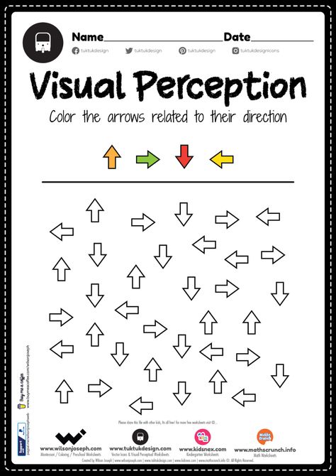 Vision Activities Occupational Therapy, Visual Perceptual Worksheets, Attention Activity Worksheets, Visual Motor Activities Occupational Therapy, Line Awareness Activities, Visual Attention Activities, Direction Activities For Kids, Visual Perception Activities Worksheets, Visual Perceptual Activities Worksheets