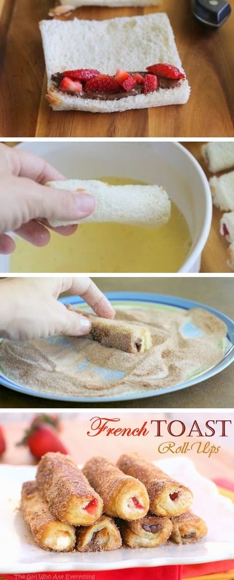 30+ Super Fun Breakfast Ideas Worth Waking Up For ⋆ Listotic French Toast Roll Ups, French Toast Rolls, Breakfast Recipe Ideas, Easy Breakfast Recipe, Kids Breakfast, Asian Garden, Easy Meals For Kids, Quick And Easy Breakfast, Kid Food