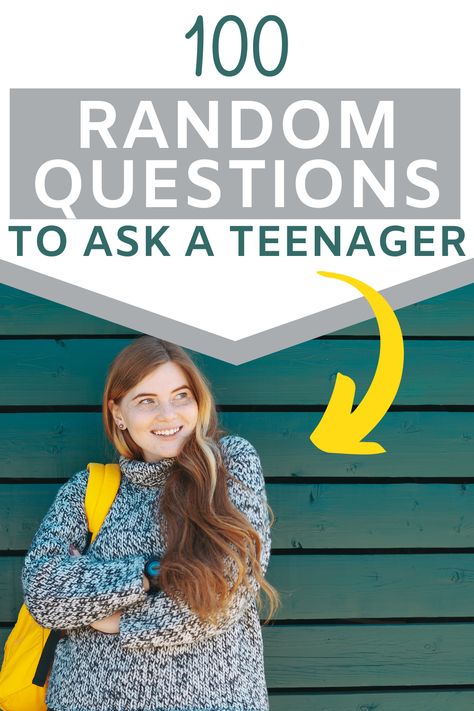 Teen Conversation Starters, Questions To Ask Your Teenage Daughter, Getting To Know You Questions For Teens, Deescalation Techniques, Conversation Starters For Teens, Questions For Teenagers, Random Questions To Ask, Questions For Teens, Questions To Get To Know Someone