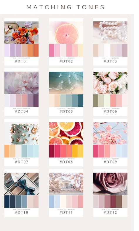 Pastel Tones Palette, Color Board, Colour Board, Pastel, Color