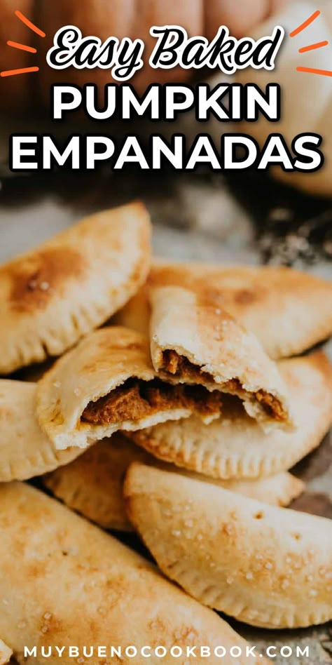 Pumpkin Filling For Empanadas, Easy Pumpkin Empanadas Mexican, How To Make Pumpkin Empanadas, Pumpkin Empanadas Recipe Easy, Pumpkin Empanadas Mexican Recipe, Pumpkin Empanadas Mexican, Easy Pumpkin Empanadas Recipe, Empanadas Recipe Sweet, Baked Empanadas Recipe