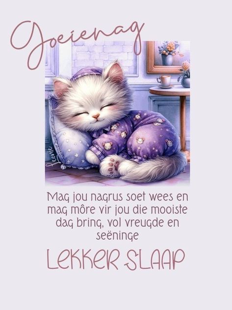 Nagse Boodskappies, Nagsê Boodskappies, Lekker Slapies, Goodnight Messages, Daily Message, Lekker Slaap, Knitted Slippers Pattern, Good Morning Animation, Night Greetings