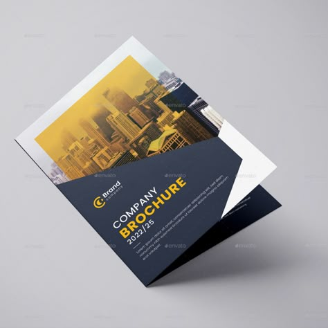 Bi-Fold Brochure Ideas For Proposal, Vector Design Graphics, Company Brochure Design, Company Profile Presentation, Abstract Vector Design, Business Card Design Minimal, Business Brochure Design, Brochure Design Creative, Corporate Brochure Design