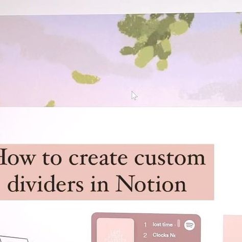 Bella Mae Werkheiser | Interior Designer on Instagram: "This is how to create custom dividers in notion💕 Type out this code: $$\color{hexcode}\rule{631px}{2px}$$ In the first set of braces is the color you can type in a standard Notion color or add a hex In the second set is the length of the line this will differ depending on your monitor but mine was 631 The third set of braces is the thickness of the line, I like 2 pixels the best but it is up to you Follow for more designs inspiration Notion Divider, Notion Ideas, Code Color, Study Help, Hex Codes, Cozy Vibes, Braces, The Line, Follow For More