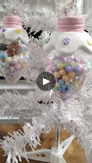 1.7K views · 72 reactions | Candyland Christmas Ornament DIY...bigger version this year! #crafting #christmasdiy #Christmas #candylandchristmas #diy #CraftingCommunity #diycrafts... | By Jaime's Corner | Facebook Candyland Ornaments Diy, Candyland Ornaments, Diy Candyland, Christmas Candyland, Christmas Ornament Diy, Candy Ornaments, Candyland Christmas, Christian Crafts, Ornament Diy