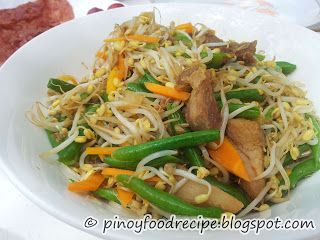 Different Countries Food, Shrimp Stirfry, Filipino Vegetable Recipes, Cabbage Fried, Zucchini Side Dish Recipes, Philippine Recipes, Sautéed Cabbage, Bean Sprout Recipes, Italian Beef Stew