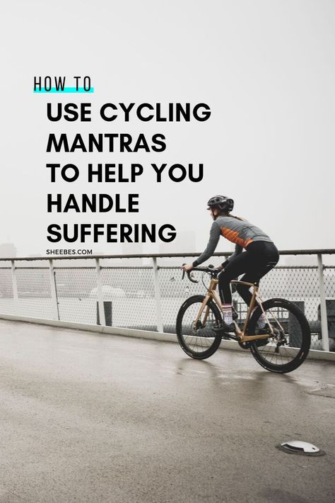 Did you know that cycling mantras can help you ride longer, faster, and with more power? Learn how to use them to boost your energy on your next ride.  #cyclingtips #cyclingmotivation #cycle Cycling Motivation Quotes, Cycling Benefits, Triathlon Motivation, Spin Bike Workouts, Cycle Training, Triathlon Gear, Spinning Workout, Cycling Training, Bicycle Gear