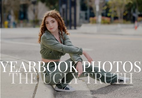 here are some common misconceptions that can make it yearbook photos an ugly and crazy process. Hopefully this will help clear up the misconceptions and give some guidance to seniors and their parents about the contracted school photographers.😂 Portrait Tips, Yearbook Staff, Picture Tips, School Photographer, Yearbook Photos, Ponte Vedra Beach, The Ugly Truth, Saint Augustine, High School Senior Portraits