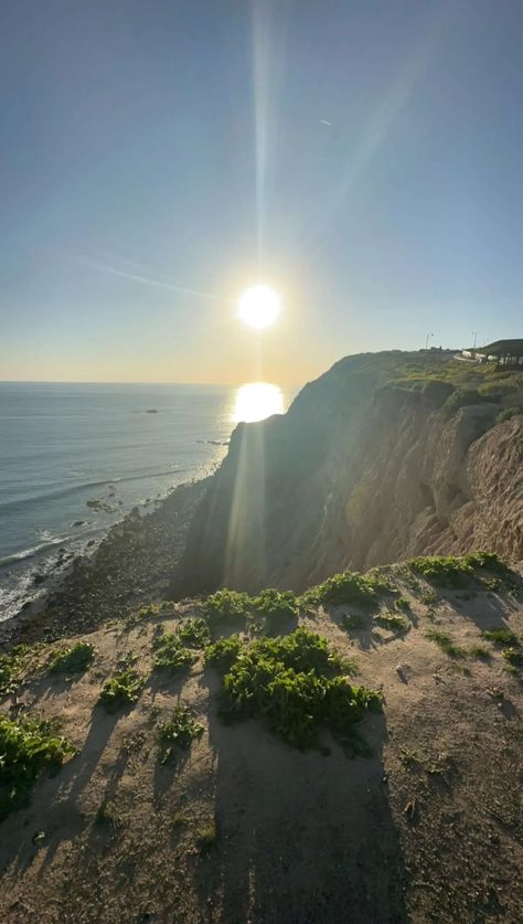 Beautiful view sunrise Beach mountain climbing hiking aesthetic pretty goals Cali photography Beach Mountain, Beach And Mountains, Mountain Climbing Aesthetic, Beach Mountain Aesthetic, Climbing Mountains Aesthetic, Hiking Views, Beach Hike Aesthetic, Hiking Aesthetic California, Hike View Aesthetic