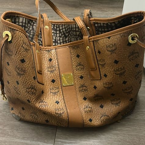 Used mcm bag damaged but still suitable Mcm Bag, Mcm Handbags, Mcm Bags, Be Still, Jewelry Watches, Plus Fashion, Outfit Inspo, Jeans Shoes, Closet