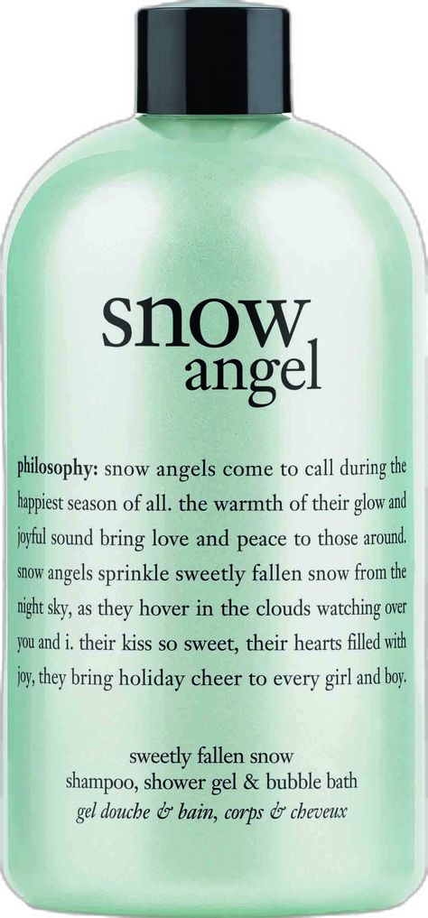 Snow Angel Philosophy, Philosophy Snow Angel, Fresh Cream Philosophy Perfume, Lush Snow Fairy Shower Gel, Philosophy Shower Gel, Fresh Snowfall, Bath Gel, How To Make Snow, Snow Angels