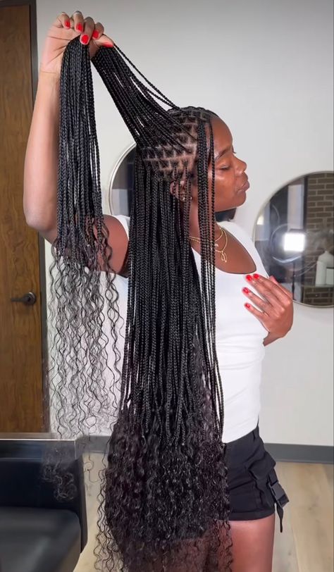 Braided Hairstyles For Black Women Cornrows, Big Box Braids Hairstyles, Feed In Braids Hairstyles, Goddess Braids Hairstyles, Box Braids Hairstyles For Black Women, Braids Hairstyles Pictures, Braided Cornrow Hairstyles, Texas Roadhouse, Cute Box Braids Hairstyles