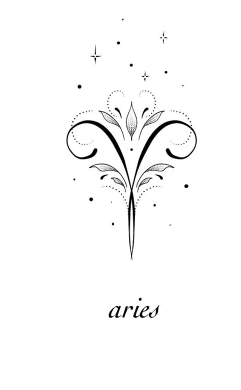 Aries Symbol Tattoos, Aries Zodiac Tattoos, Horoscope Tattoo, Ram Tattoo, Astrology Tattoo, Horoscope Tattoos, Tattoo Watercolor, Anklet Tattoos, American Traditional Tattoos