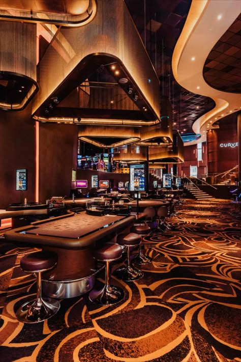 Casino Interior, Casino Aesthetic, Casino Design, Nightclub Design, Poker Room, Casino Slot Machine, Casino Hotel, Slot Machines, Vegas Casino