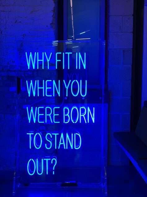 App Ikon, Blue Neon Lights, Neon Signs Quotes, Blue Aesthetic Dark, Blue Quotes, Neon Quotes, Neon Words, Baby Blue Aesthetic, Light Blue Aesthetic