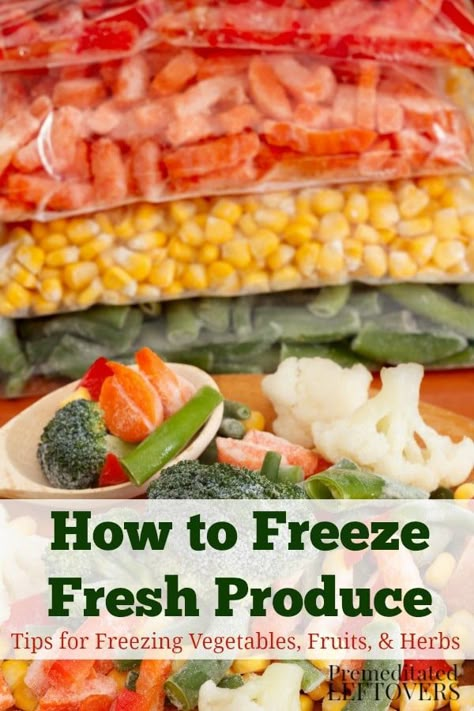 Freeze Vegetables, Freeze Food, Freezing Vegetables, Wallpaper Food, Freezing Food, Freezer Food, Frozen Veggies, Food Saver, Freezer Cooking