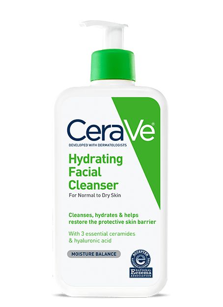 Product Page for CeraVe Hydrating Facial Cleanser Cerave Hydrating Facial Cleanser, Diy Makeup Brush Cleaner, Hydrating Facial Cleanser, Diy Makeup Brush, Gentle Face Wash, Hydrating Facial, Hydrating Cleanser, Oil Free Moisturizers, Makeup Brush Cleaner