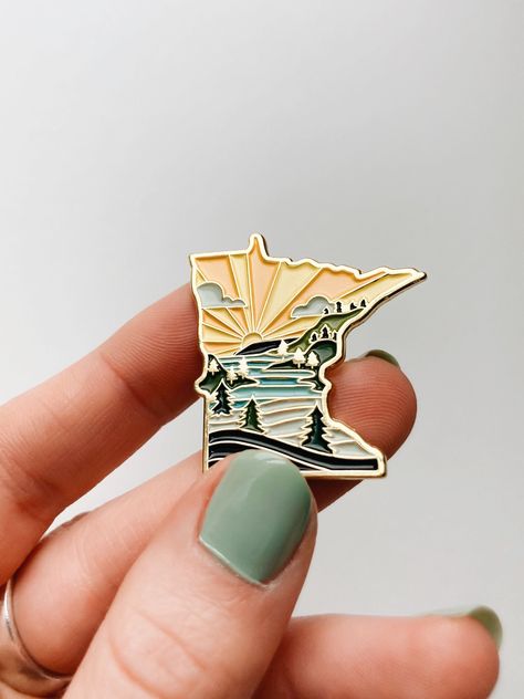 . #minnesota #enamelpin #unitedstates . #Enamel_Pin_Design #Enamel_Pin_Backpack #2024_Photo #Date_Night_Gifts Enamel Pin Design, Date Night Gift, Pin Sticker, 2024 Photo, Pin Anime, Enamel Pin Display, Date Night Gifts, School Designs, Pin Display