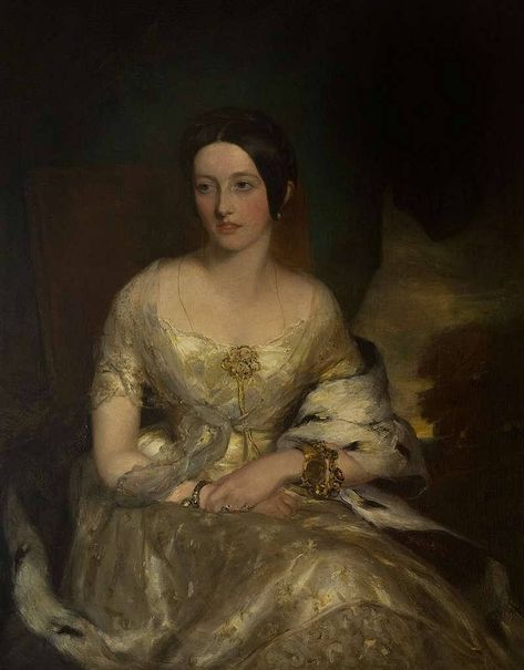 Lady Susan Hamilton (d. 1891), Daughter of Alexander, 10th Duke of Hamilton Paintings 19th Century, Hamilton Painting, Eliza Hamilton, Paintings Of Women, Clasped Hands, Oil Portraits, Lady Susan, 1850s Fashion, 19th Century Portraits