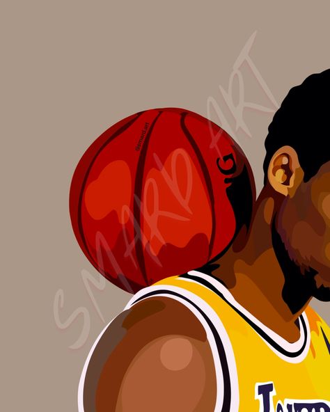 The NBA Basketball Season started this past week and we are estatic! Comment down below your favorite team! 🏀 ✨ Art Piece Available On the Site Basketball Acrylic Painting, Kobe Bryant Painting, Basketball Canvas Painting, Basketball Painting, Art For Him, Concrete Rose, Basketball Canvas, Black Is Beauty, Painting Drawing Ideas